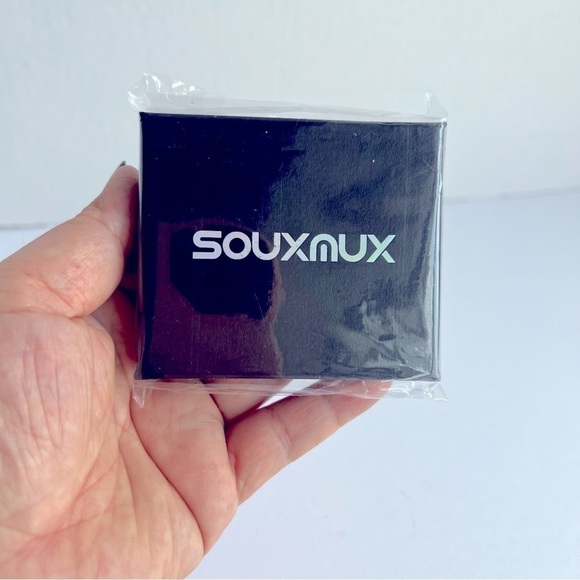 Nib - Souxmux, Double Layer Pendant Necklace - Gold Plated - Adjustable. - Picture 4 of 16